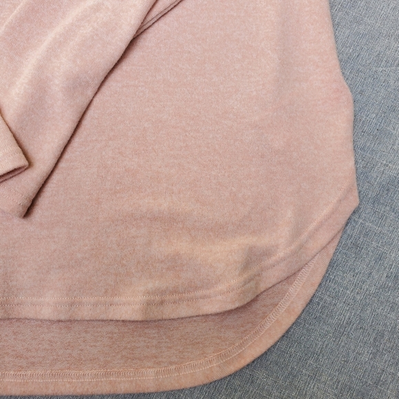 Prana Pink Cowl Neck Sweater XL - Picture 5 of 11